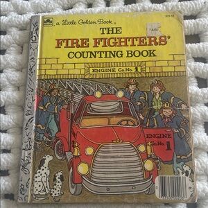 A Little Golden Book The Fire Fighters' Counting Book. 1983. GUC